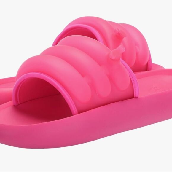 Adidas Zplaash Slides Hot Pink M7/W8 - Picture 1 of 8